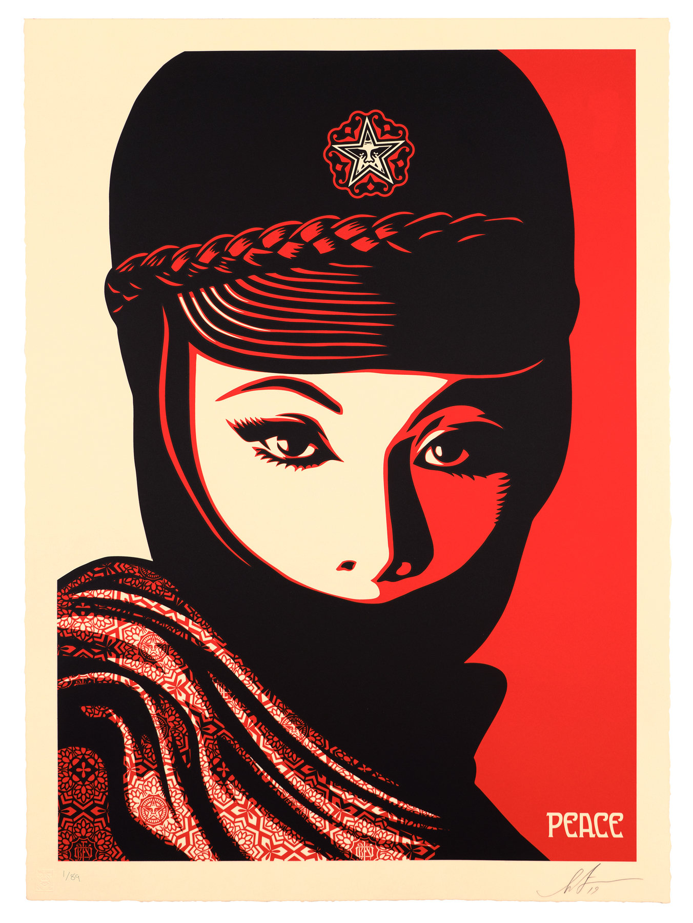 OBEY スキャットウーマン ポスター OBEY スキャットウーマン ポスター