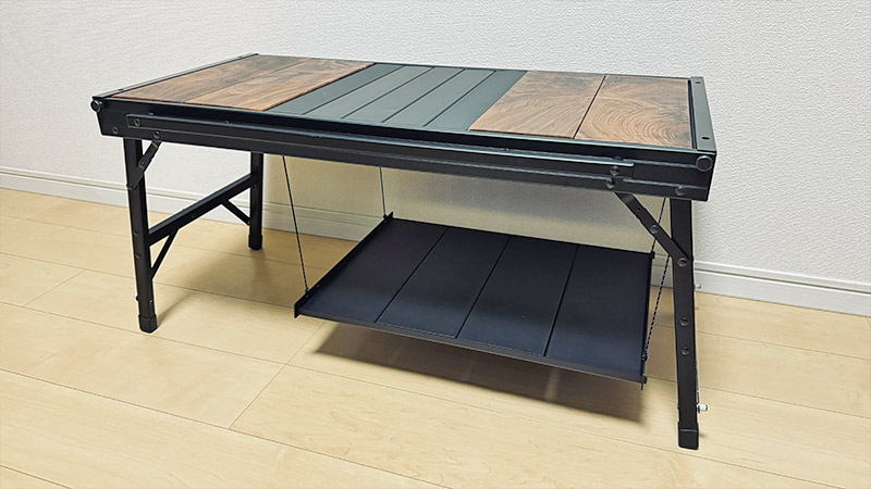 オークパネルテーブル 85ブラウン IGT 互換 対応 ウッド アルミおまけ