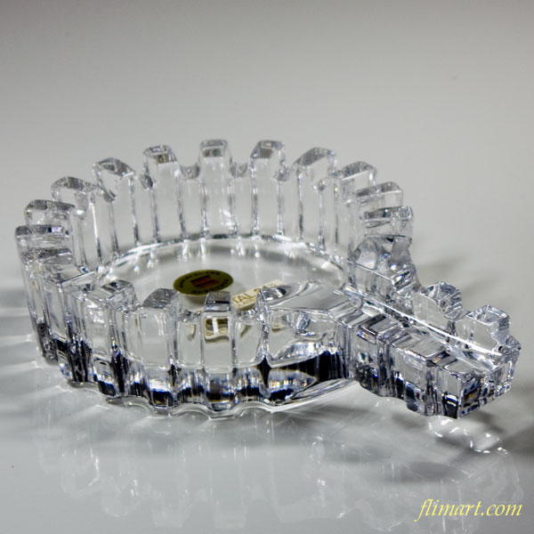 カメイグラスクリスタル灰皿 : 昭和レトロポップ食器生活雑貨通販