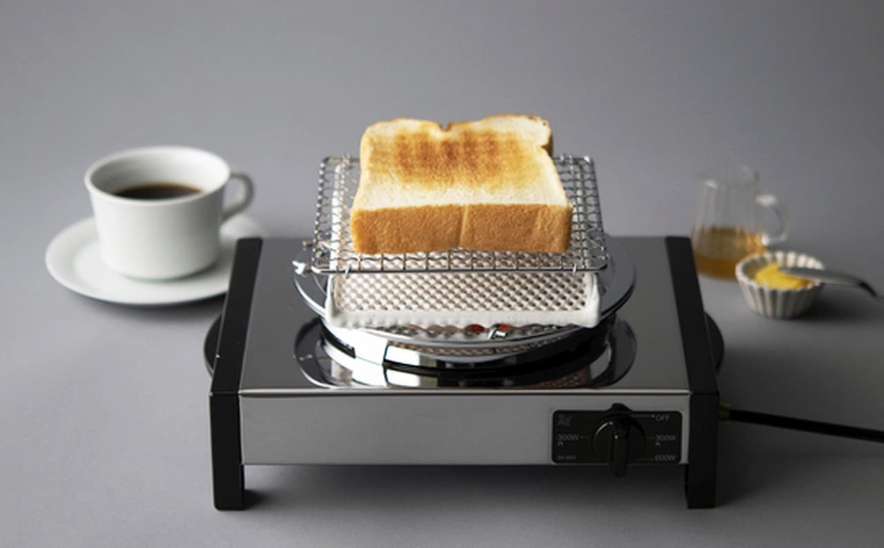 一周回っておしゃれかも？昭和レトロな家庭用電気コンロ「SK-65V」発売