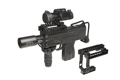 KM企画 DNR マルイ電動 MAC10専用 フレームロックマウントシステム