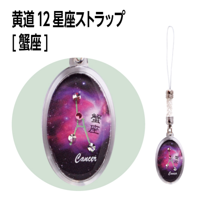 黄道12星座ストラップ