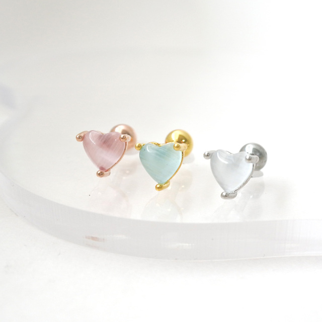 14G 16G ］ちゅるん♪ぷっくり ハート がコーデの可愛いポイントに