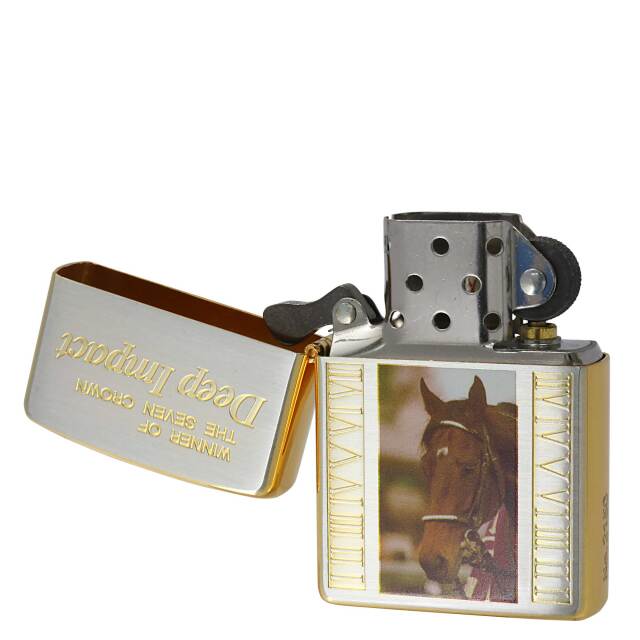絶版/ヴィンテージ Zippo ジッポー 中古 2006年製造ディープインパクト
