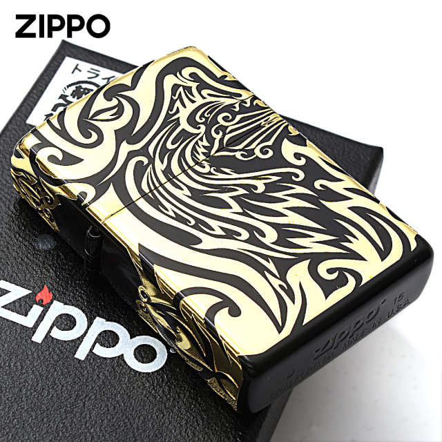 Zippo ジッポー トライバル クロス 十字架 Cross 5面連続加工 マット