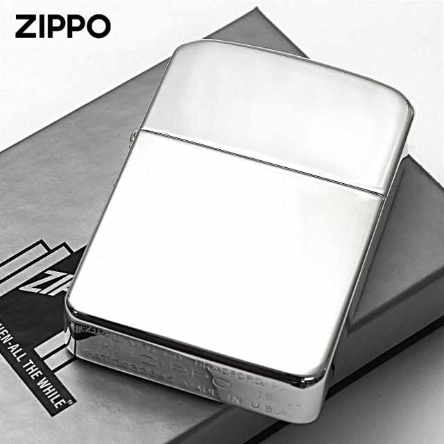 Zippo ジッポー 1941レプリカ 無地 100 ミクロン ＃1941 ミラー 鏡面
