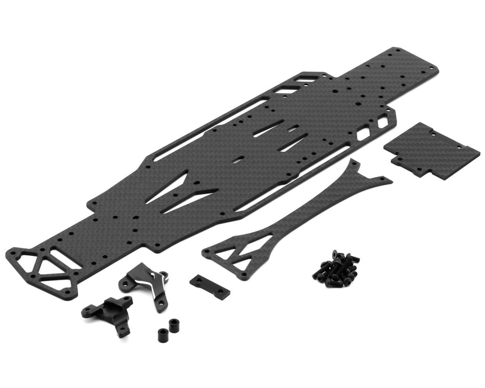 Reve D RDX Carbon Fiber Main Chassis & Upper Deck Set [RV-D1-CGS01
