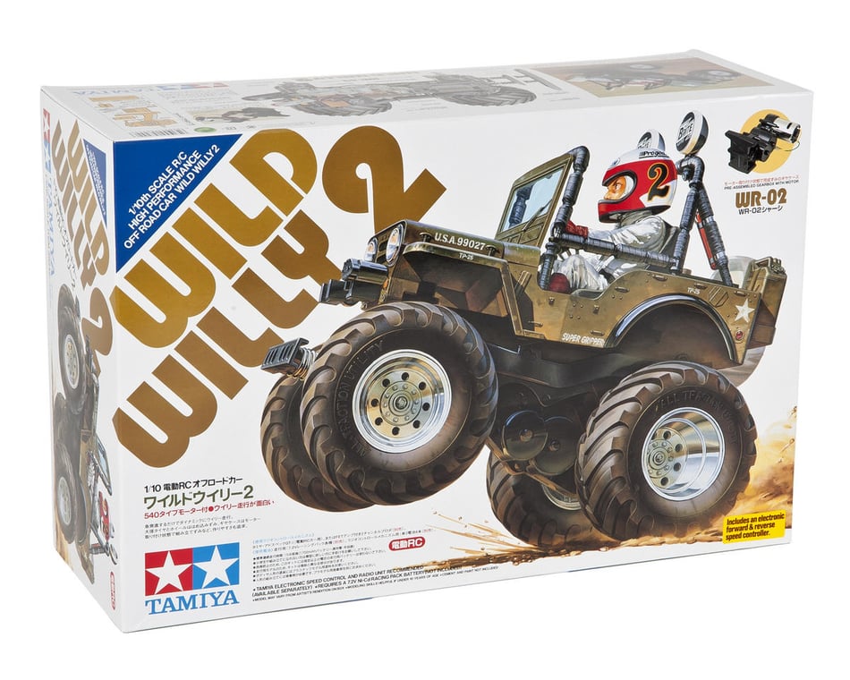 タミヤ WILD WILLY 2 新品未使用品 Tamiya WR-02 Wild Willy 2 1/10