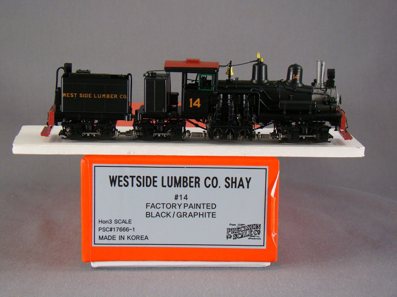 Westside Model HO THREE TRUCK SHAY 完成品 Westside Model HO THREE