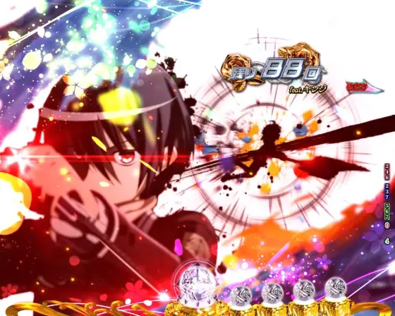 緋弾のアリア 199（パチンコ）】ライトニングバレットラッシュの詳細