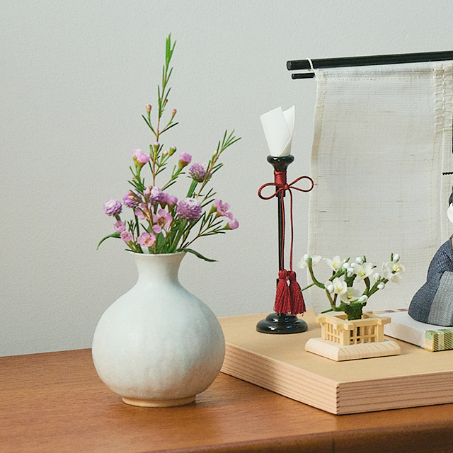 信楽焼の花入れ 小｜園芸｜中川政七商店 公式サイト