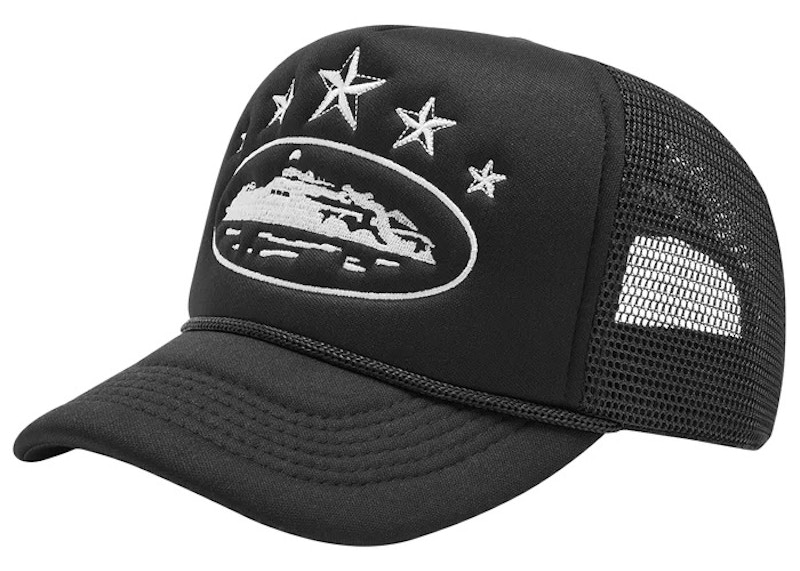 Corteiz 5 Starz Alcatraz Trucker Black Men's - SS23 - US