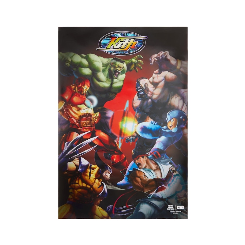 Kith x Marvel Capcom Poster Poster - US