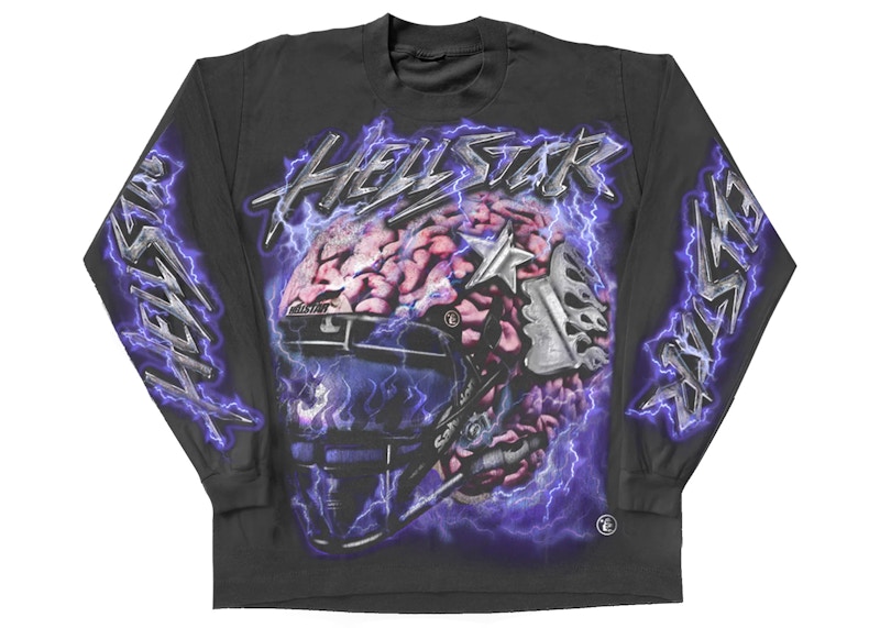Hellstar Powered By The Star L/S Tee Black - FW23 - US