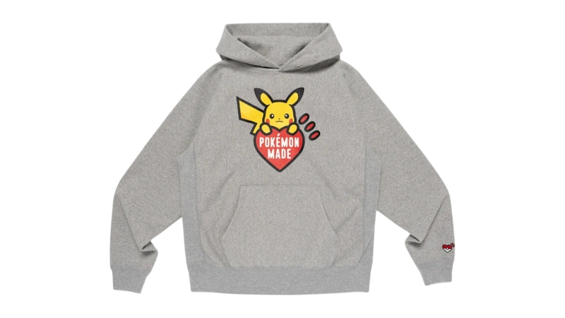 Human Made x Pokemon Heavy Weight Hoodie Gray Men's - US