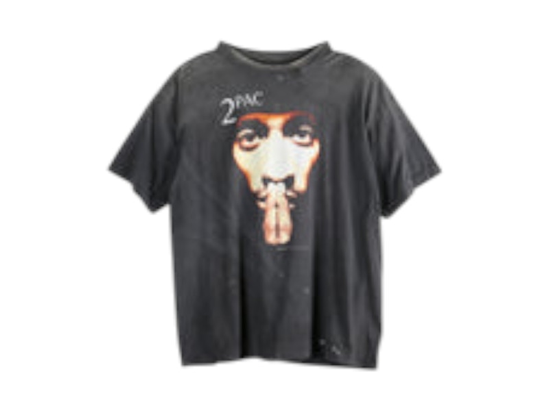 Saint Mxxxxxx 2Pac SS T-shirt Black Men's - SS25 - US