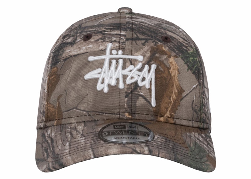 Stussy New Era 9Twenty Basic Strapback Real Tree Edge Men's - SS24