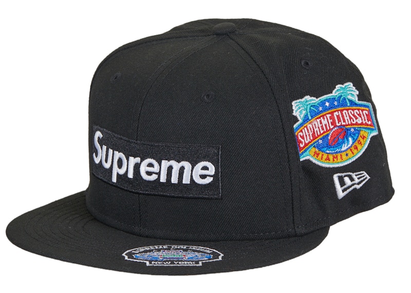 Supreme Championships Box Logo New Era Fitted Hat Black - FW23 - US