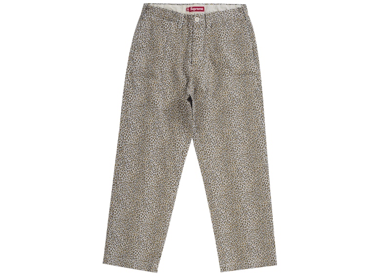 Supreme Chino Pant (FW25) Leopard Men's - FW25 - US