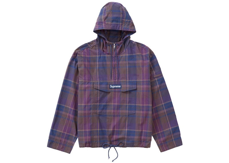 Supreme Cotton Utility Anorak Plaid Men's - SS24 - US