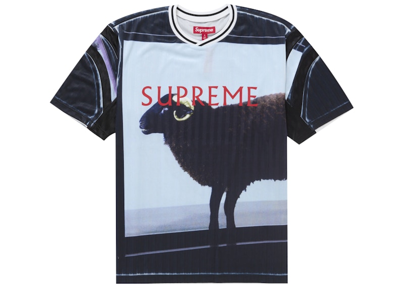 Supreme Damien Hirst Soccer Jersey Black Men's - SS25 - US