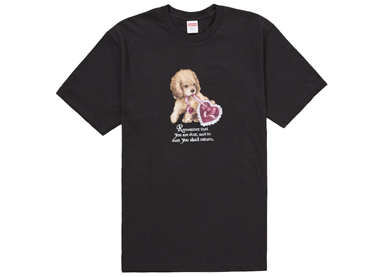 Supreme Dust Tee Black Men's - FW25 - US