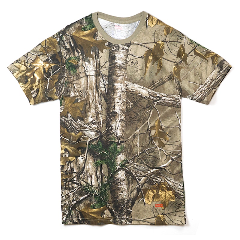 Supreme Hanes Realtree Tagless Tees (2 Pack) Woodbine - FW17 - US