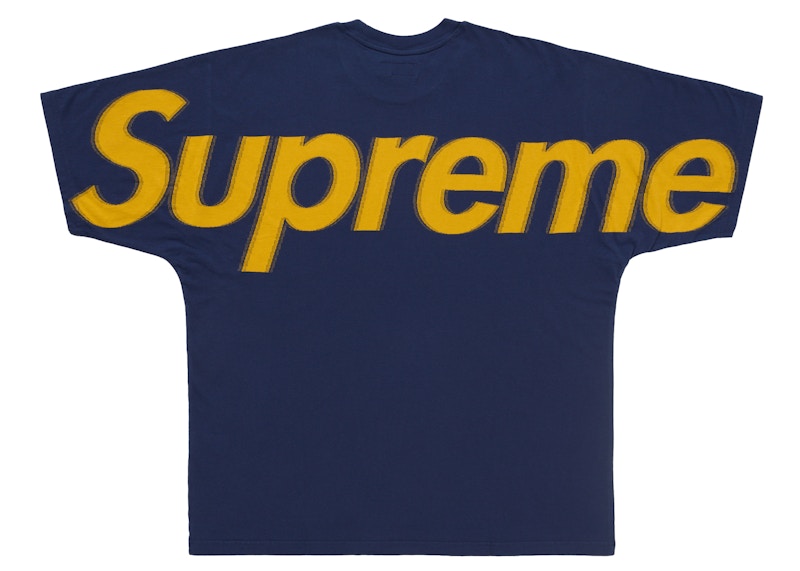 Supreme Intarsia S/S Top (SS25) Navy Men's - SS25 - US