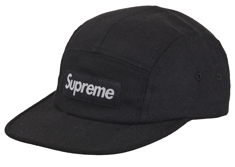 Supreme Lochcarron Camp Cap Black - FW24 - US