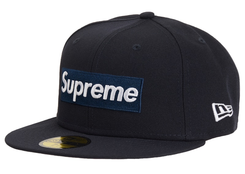 Supreme MLB Teams New York Box Logo New Era 59Fifty Fitted Cap