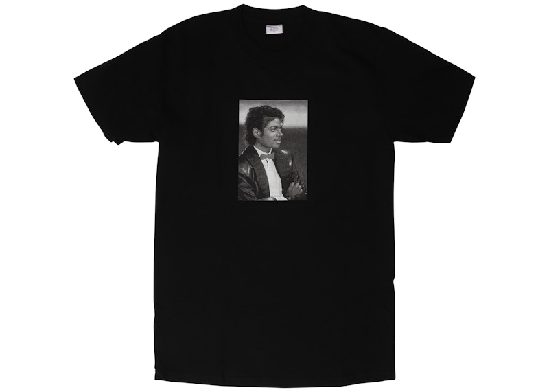 Supreme Michael Jackson Tee Black Men's - SS17 - US