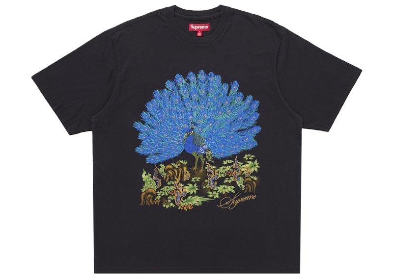 Supreme Peacock S/S Top Black メンズ - FW25 - JP