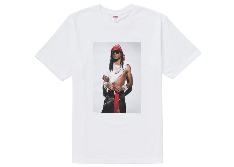 Supreme Playboi Carti Tee White Men's - FW25 - US