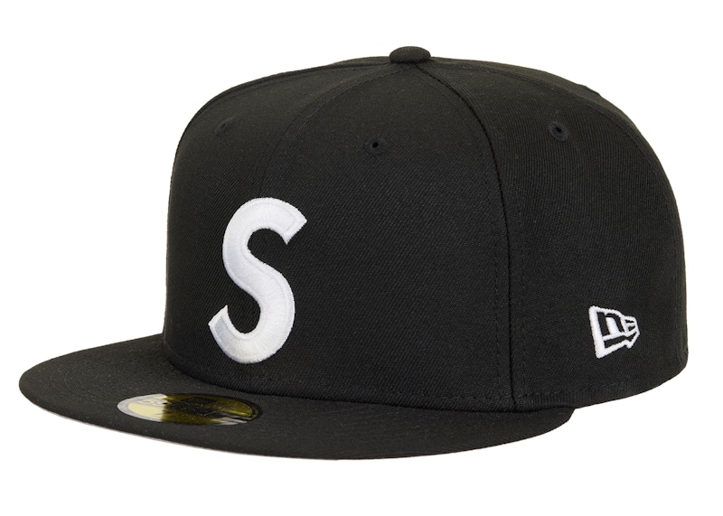 Supreme Screw Ball S Logo New Era 59Fifty Fitted Hat Black - FW24 - US