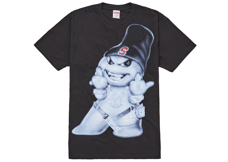 Supreme Snowman Tee Black Men's - FW25 - US