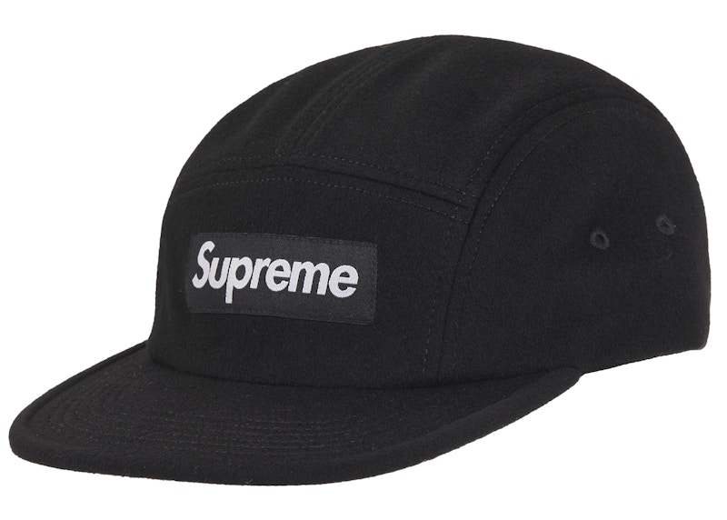 Supreme Wool Camp Cap (FW25) Black - FW25 - US