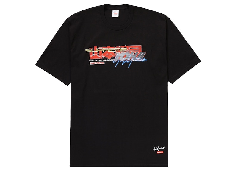 Supreme Yohji Yamamoto TEKKEN Tee Black Men's - FW22 - US