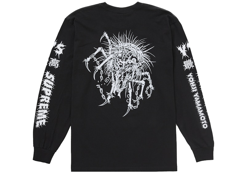Supreme Y's by Yohji Yamamoto L/S Tee Black Men's - FW25 - US
