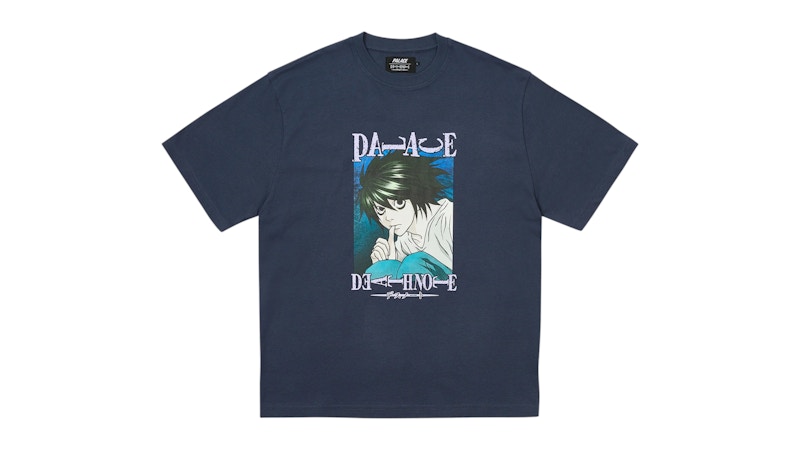 Palace Death Note T-shirt Navy Men's - SS25 - US