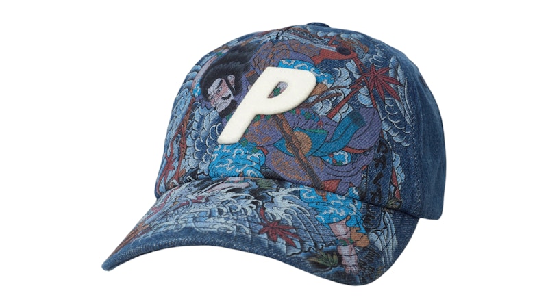 Palace Susanoo P 6-Panel Indigo Denim Men's - FW25 - US