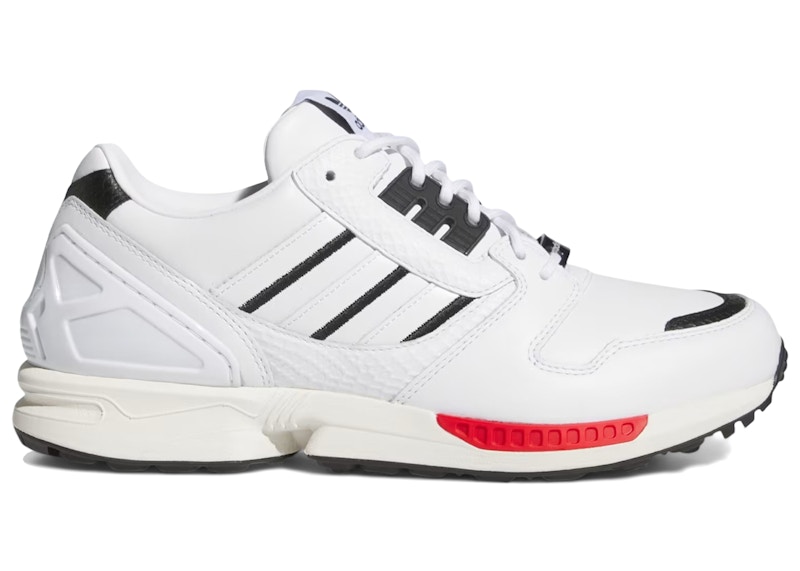 adidas ZX 8000 Spikeless Golf White Black Red メンズ - JQ3445 - JP