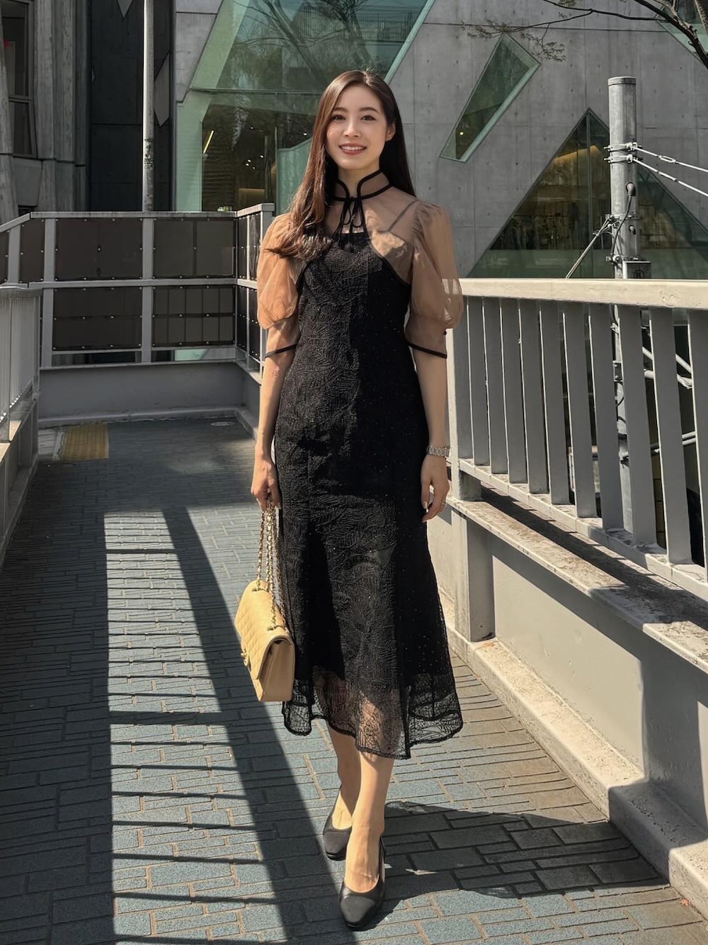 LEJA】花柄ボレロマーメイドワンピースセットアップロングワンピース