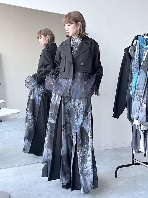 HAKAMAガラワイドパンツ by MAO KAWASAKI(HARE)（その他パンツ）｜HARE