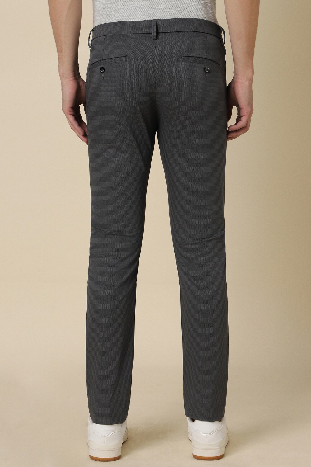 Maatee&sons chino trouser gray chambray 24AW MAATEE&SONS SMOOTH