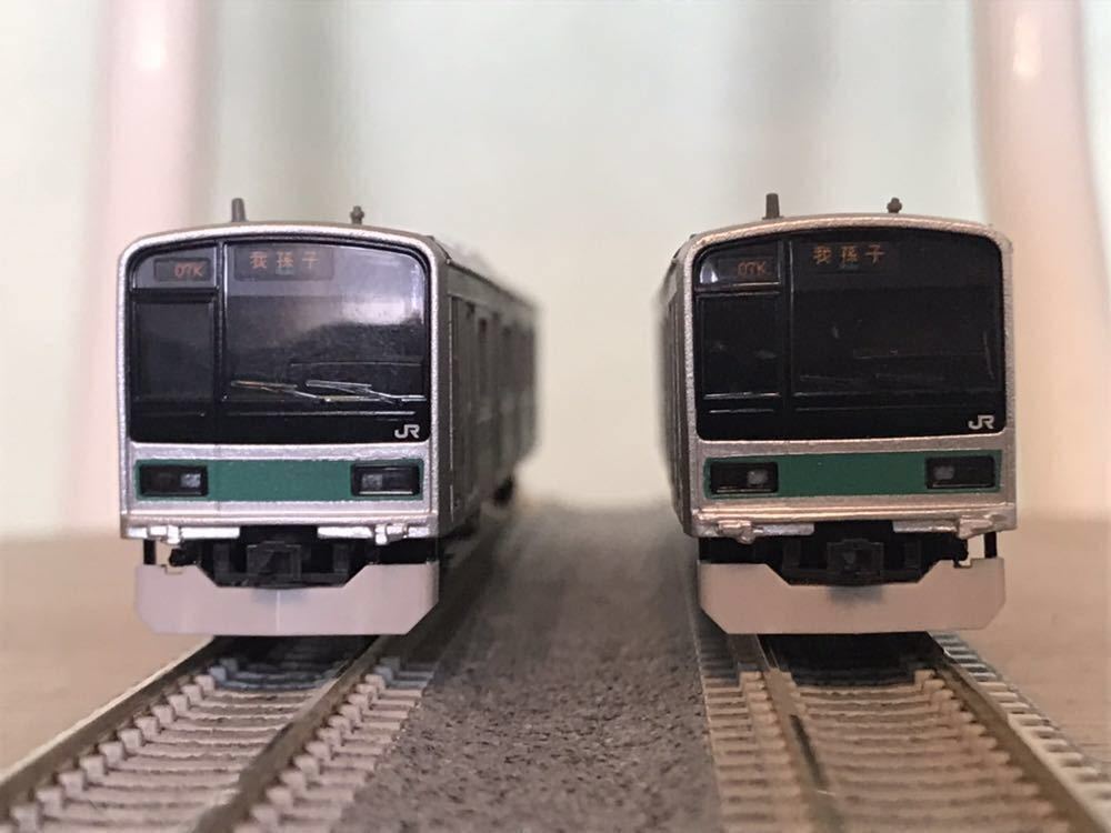 TOMIX 98277 98278 209系1000番台 常磐線緩行線 加工品 TOMIX 98277 98278