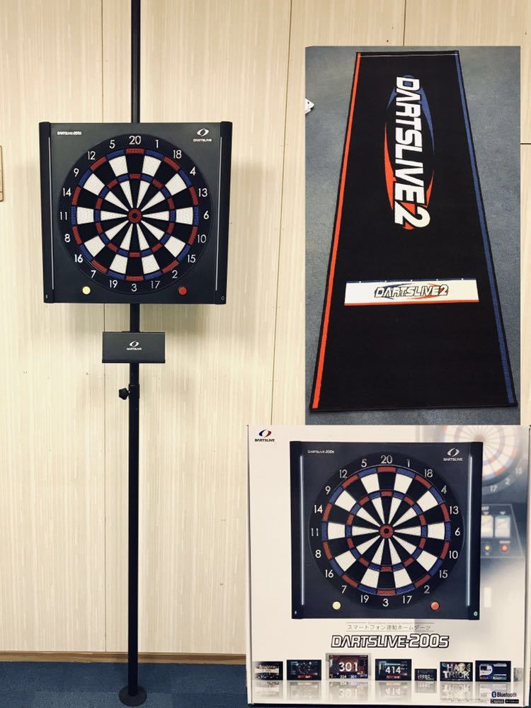 ダーツライブ200s 電子ダーツボード スタンド付き DARTSLIVE200S 電子