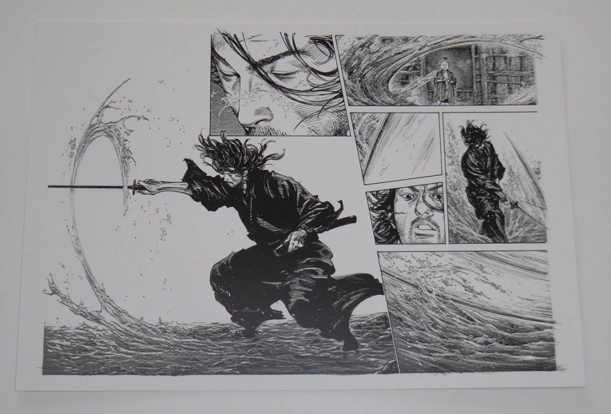 蔵出し】井上雄彦 バガボンド 武蔵 ポスター 最後のマンガ展/2009 熊本