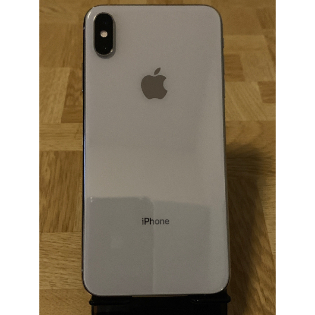 iPhone Xs Max 64G ホワイト SIMフリー バッテリー100%