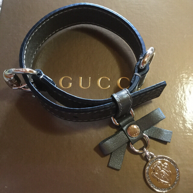 GUCCI - 正規品 グッチ 新品未使用 首輪 犬の通販 by ジョンちゃん