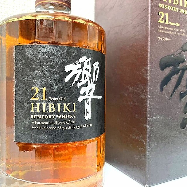 Hibiki 21年 ブレンデッドウイスキー 750ml 箱付き 空瓶 Hibiki 21年